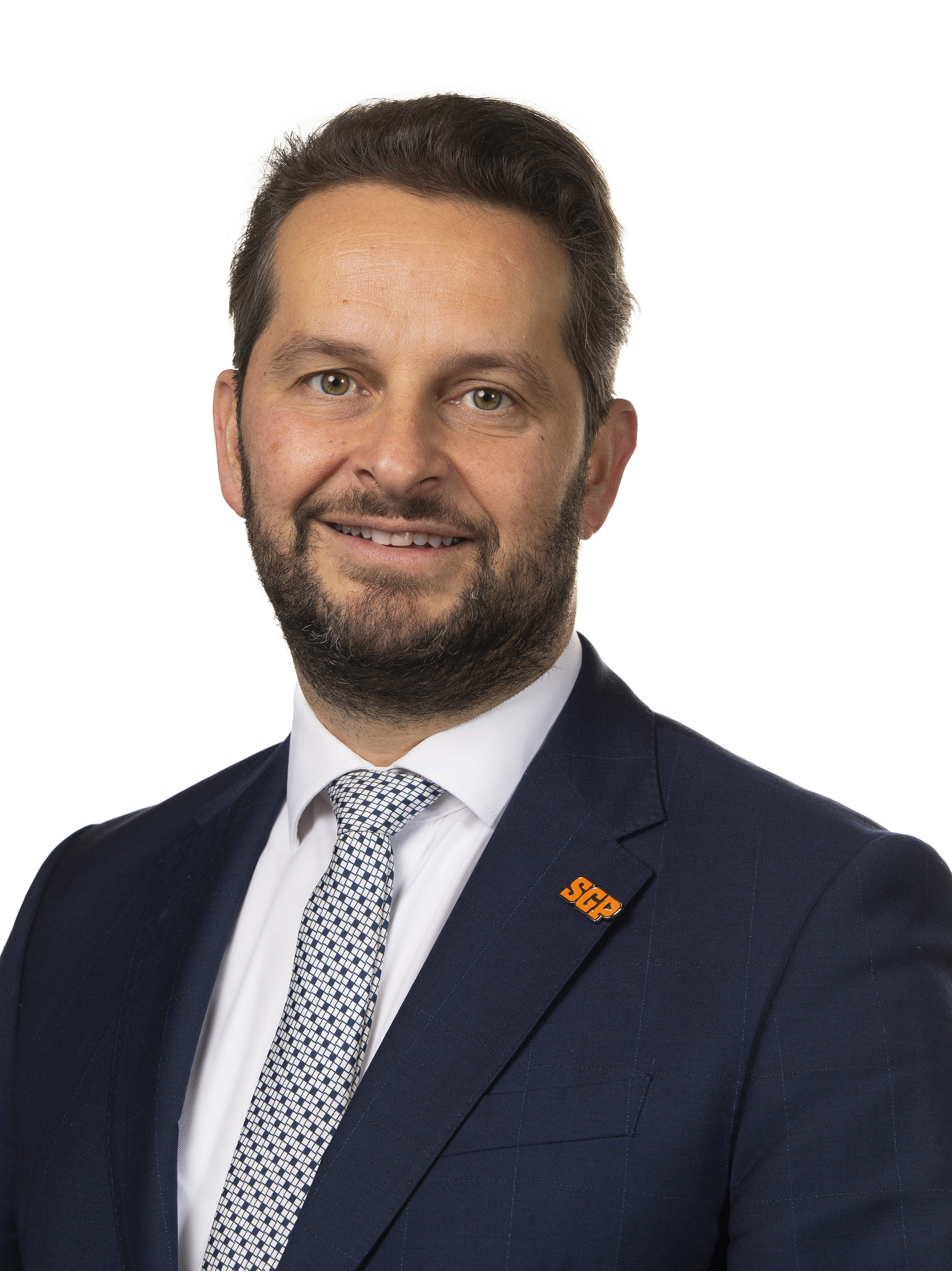 Portret van André Flach