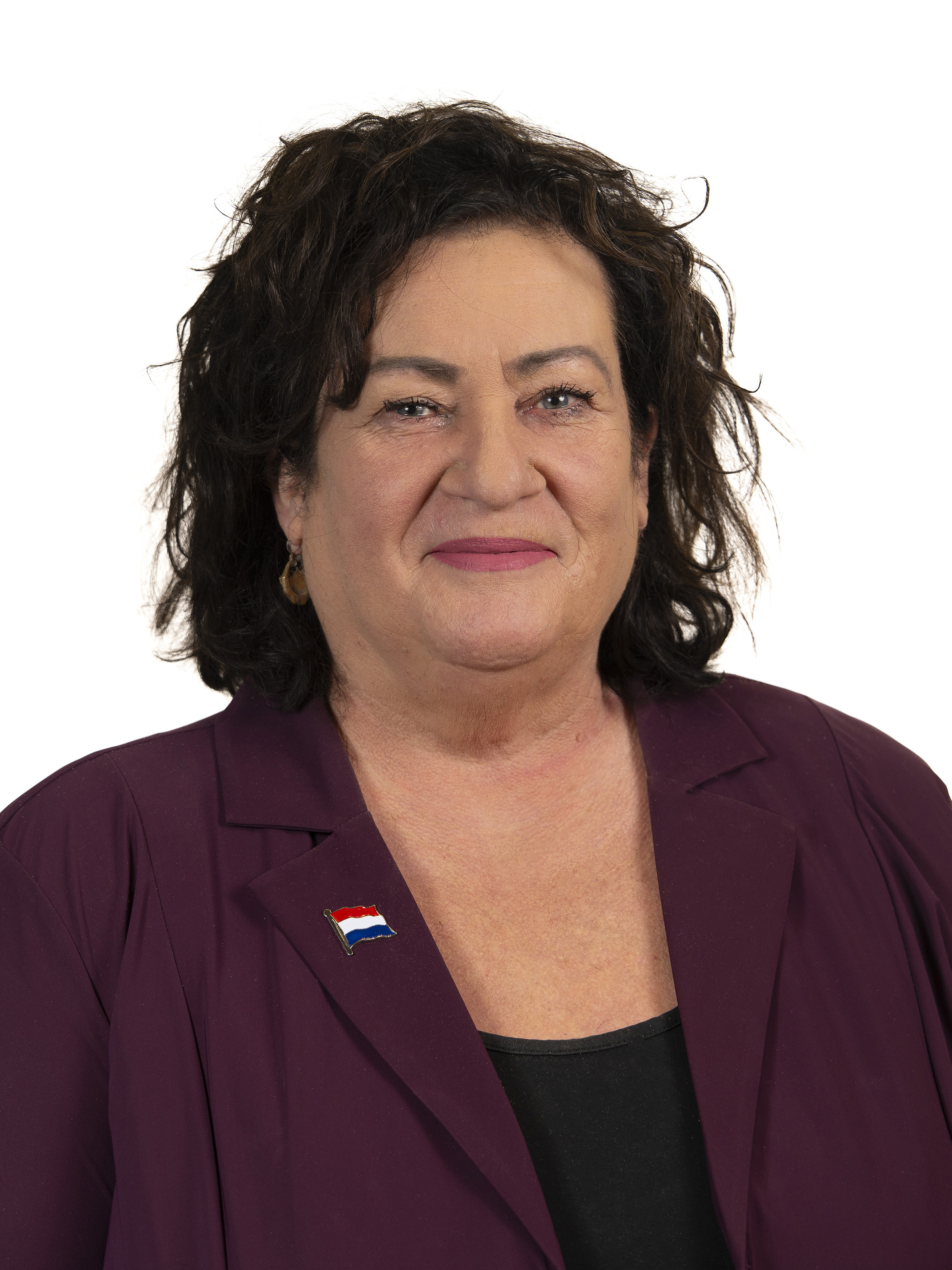 Portret van Caroline van der Plas