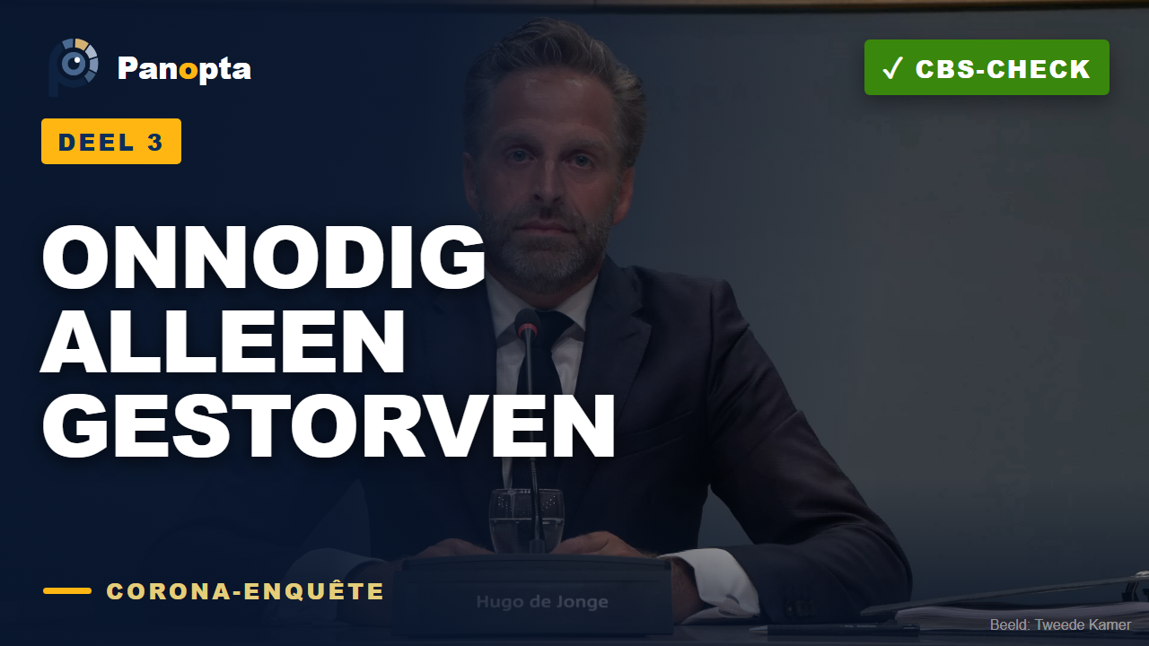 Thumbnail: 'Onnodig alleen gestorven' — De Jonge onder ede, mét de CBS-cijfers (3/8)